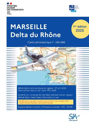 LA CARTE MARSEILLE DELTA DU RHÔNE 2025 - Edition 1