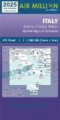 Carte VFR AirMillion Italie 2025