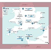 Carte VFR Airmillion Southern England & Wales 2025