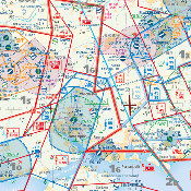 Carte VFR Airmillion Southern England & Wales 2025