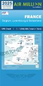 Carte VFR Airmillion France 2025