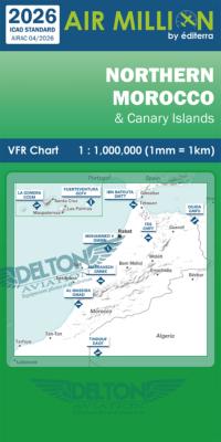 Carte VFR Airmillion Morocco 2026