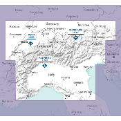 Carte VFR Airmillion The Alps 2025
