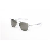 Lunettes de soleil Randolph Aviator Modèle "Bayonnette" Chrome Brillant
