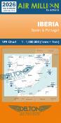 Carte VFR Airmillion Iberia 2026