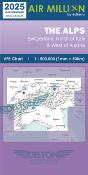 Carte VFR Airmillion The Alps 2025