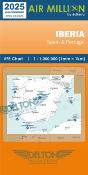 Carte VFR Airmillion Iberia 2025