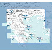 Carte VFR Airmillion Northern Greece 2025