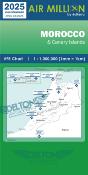 Carte VFR Airmillion Morocco 2025