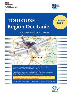 LA CARTE TOULOUSE REGION OCCITANIE 2025 - Edition 1