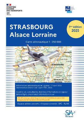 LA CARTE STRASBOURG ALSACE LORRAINE 2025 - Edition 1