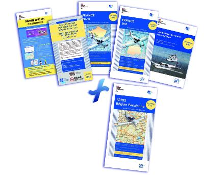 LE DOCUMENT VFR 2025 + LA CARTE REGION PARISIENNE - ED2 - (Le document sans la pochette en PVC)